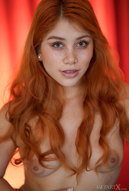 Amazing Redhead Teen Marina Gold