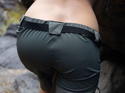 Hairy Amateur Casey In Mountains