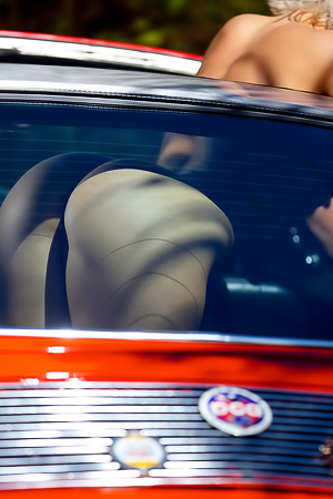 I Admit: Amalie Olufsens Red Lingerie Hides Secrets Under The Sun