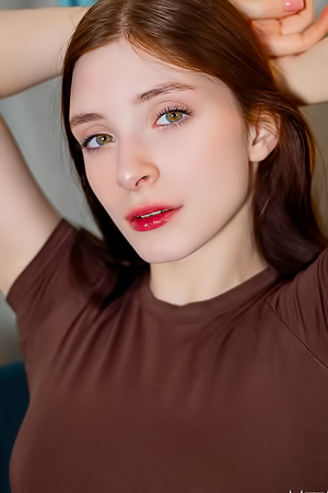 Marion Summers Rides Thong Clad Beauty On Office Chair